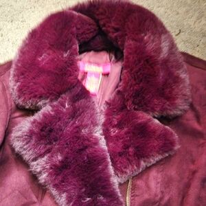 Faux fur coat